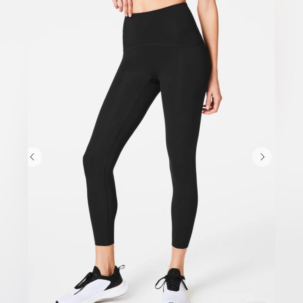 SPANX Black High-Waist Sculpting Leggings